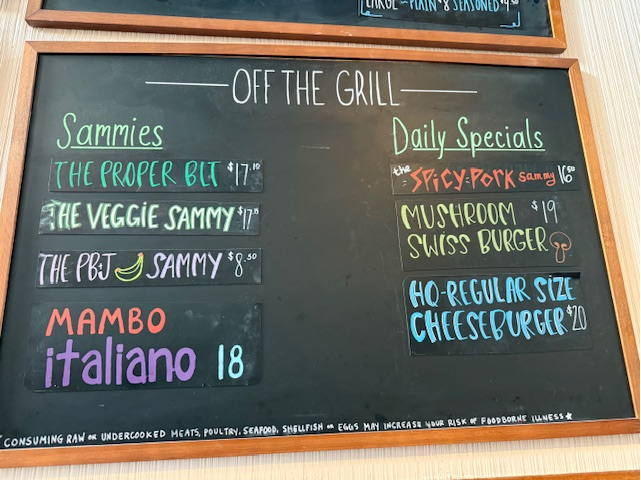 Menu for ASEA Cordova Chapter Meeting, July 31, 2025