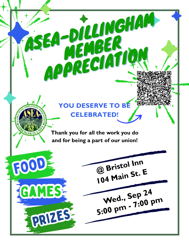 ASEA Dillingham Member Appreciation Event Sep. 24, 2025