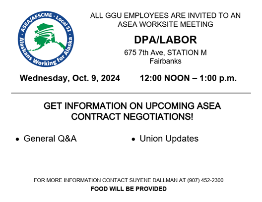 ASEA WM Fairbanks DPA Labor 9oct24