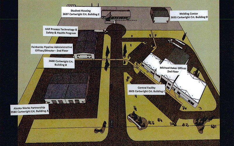 Fairbanks Pipeline Training Center campus map