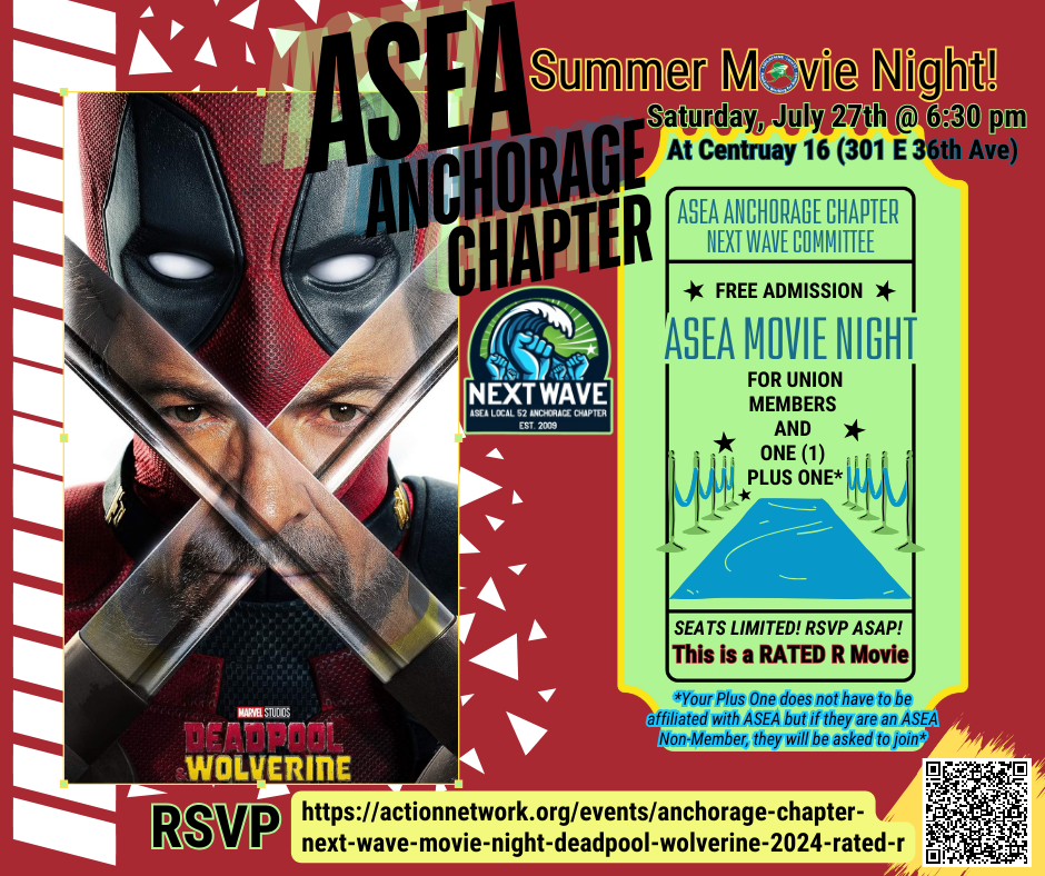 image of movie flyer below – features Deadpool & Wolverine movie poster image and text with movie details, reiterated below